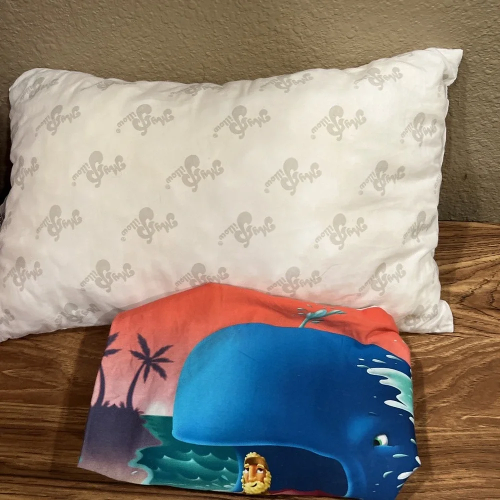 MyPillow Jonah & The Whale Pillow &‎ Case Creation Story 12x18 USA